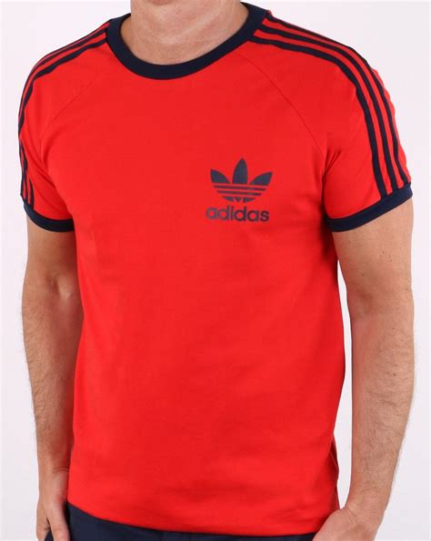 adidas original 3 stripe t shirt|adidas originals trefoil t shirt.